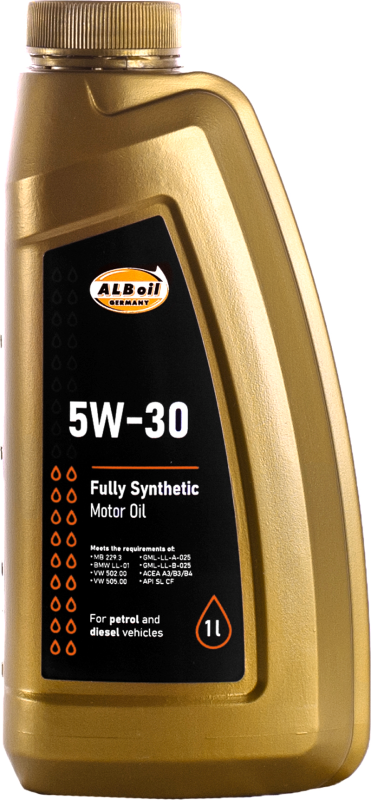 ALB Fully Synthetic Motor Oil 5W-30