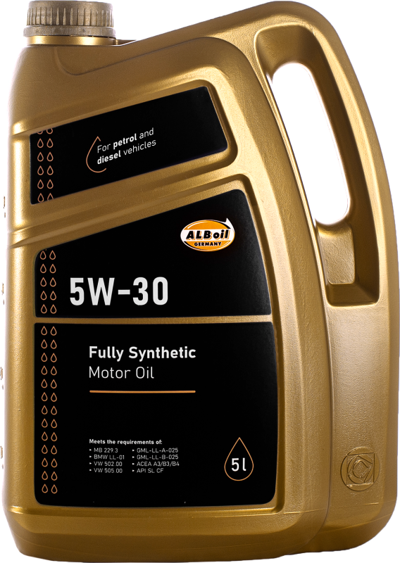 ALB Fully Synthetic Motor Oil 5W-30