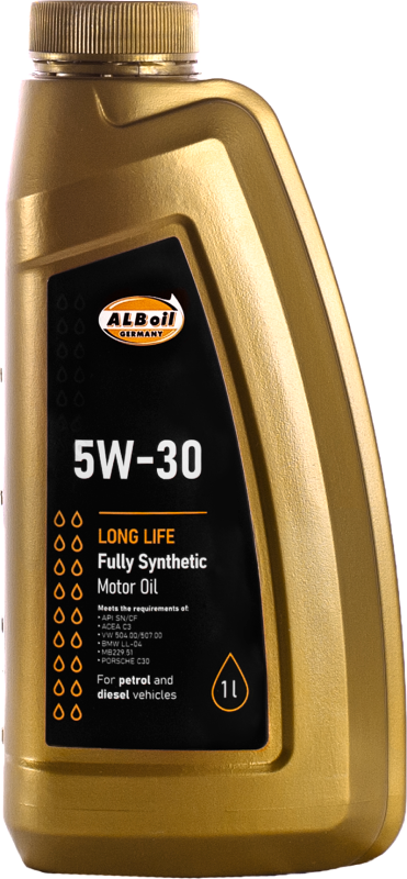 ALB LongLife Fully Synthetic Motor Oil 5W-30