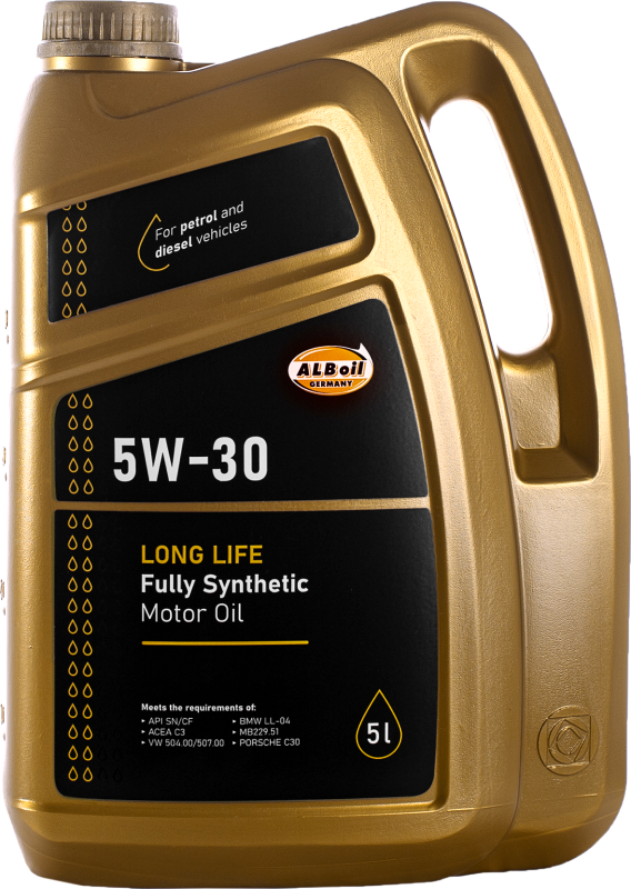 ALB LongLife Fully Synthetic Motor Oil 5W-30