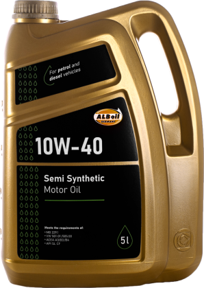 ALB Semi Synthetic Motor Oil 10W-40