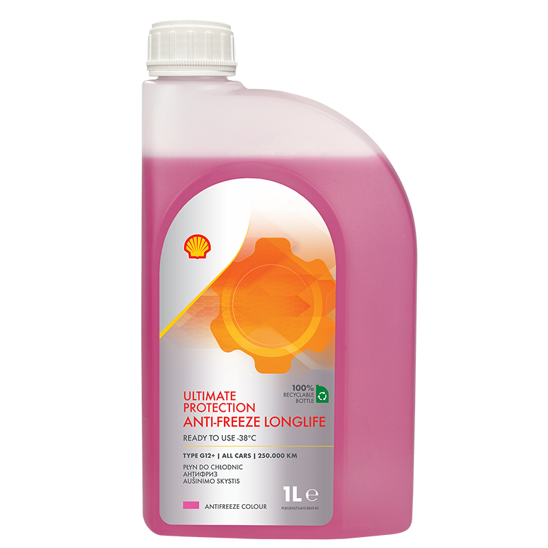 Aušinimo skystis Shell Anti-Freeze Longlife Ultimate Protection -38°C