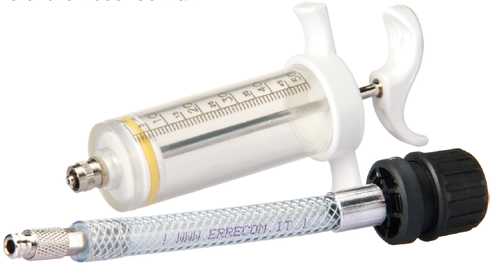 Errecom IN1022.01 Refillable Injector Švirkštas-inžektorius A/C sistemų užpildymui 50ML