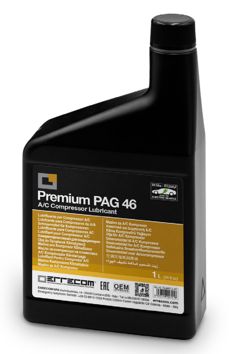 Errecom OL6001.K.P2 Premium PAG 46 Refrigeration Lubricant