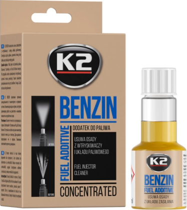 K2 Benzin Fuel Additive kuro priedas 50ml