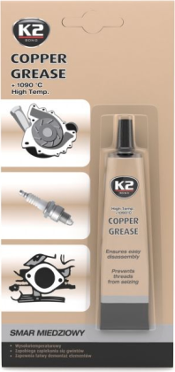 K2 Copper Grease vario tepalas 20g