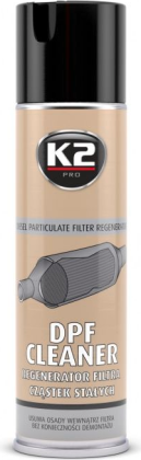 K2 DPF Cleaner kietųjų dalelių filtro aerozolinis valiklis