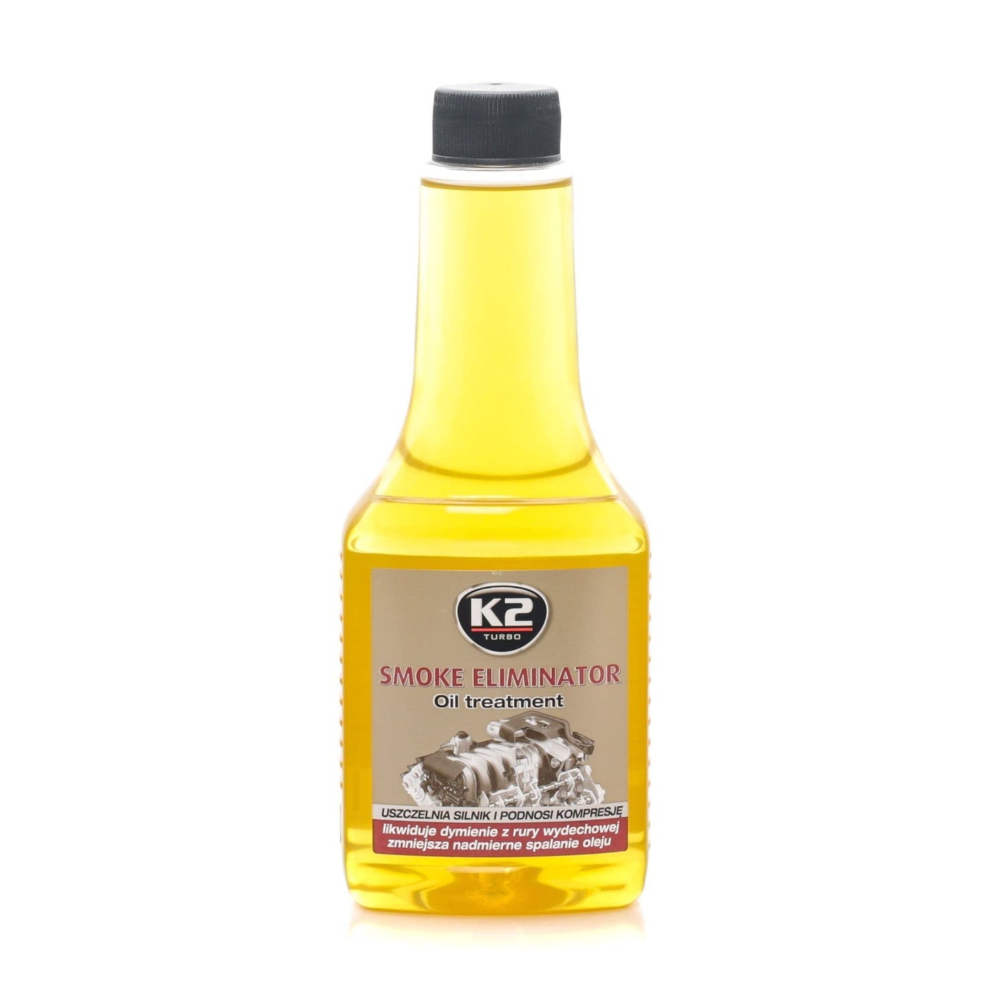 K2 Smoke Eliminator alyvos priedas dūmingumui mažinti 355ml