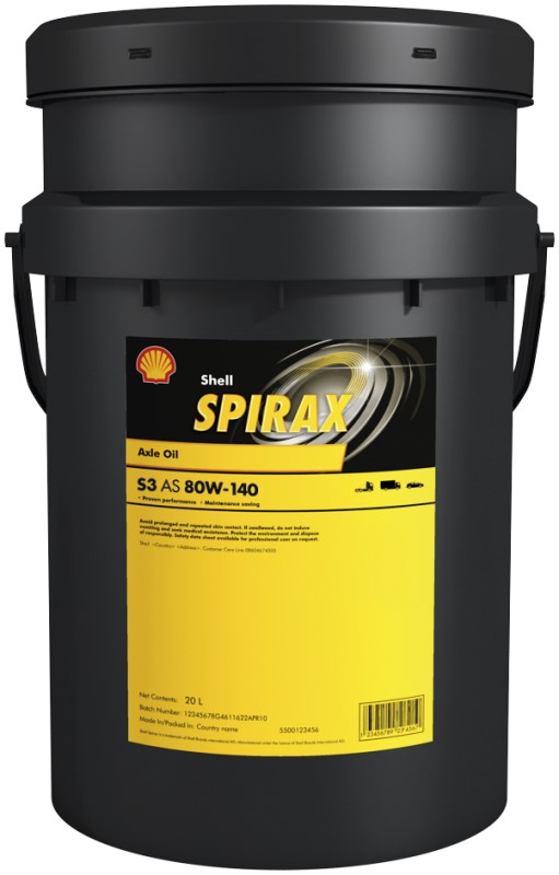 Shell Spirax S3 AS 80W-140