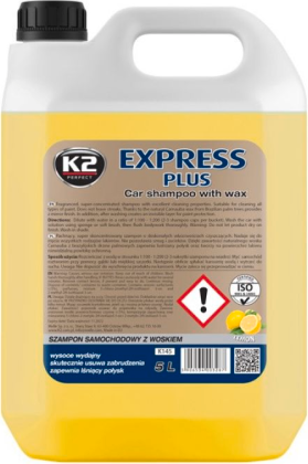 K2 Express Plus šampūnas su vašku