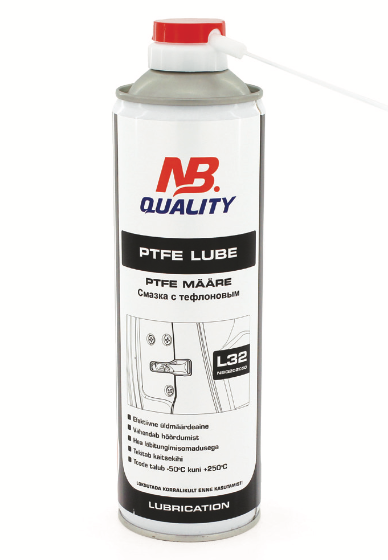 NB Quality L32 PTFE Lube tefloninis tepalas 500ml