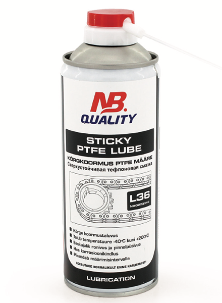 NB Quality L36 Sticky PTFE Lube lipnus tefloninis tepalas 400ml