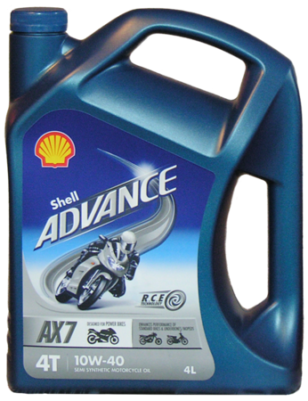 Shell Advance 4T AX7 10W-40