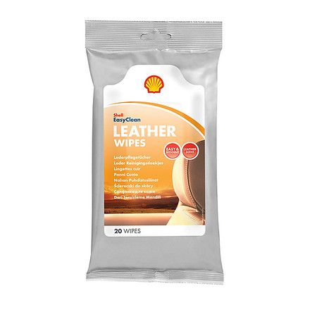 Shell Leather Wipes servetėlės odinių paviršių valymui