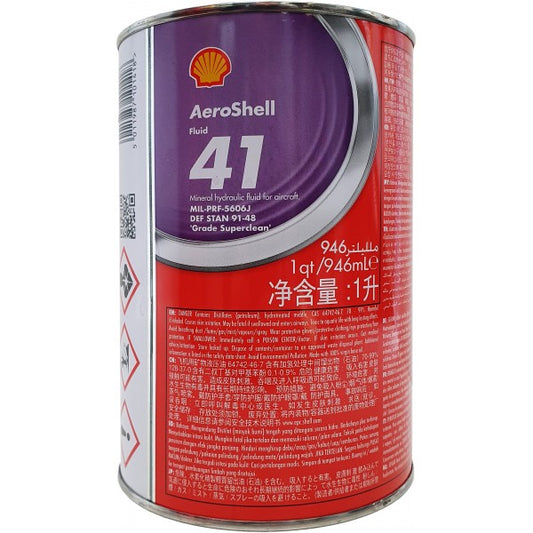 AeroShell Fluid 41 bagažinių alyva 0,946L