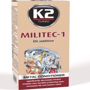 K2 Militec-1 alyvos priedas, metalo kondicionierius 250ml