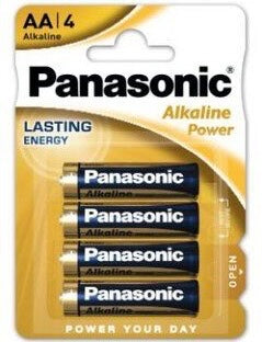 Baterija Panasonic Alkaline Power LR6 AA (4 vnt.)