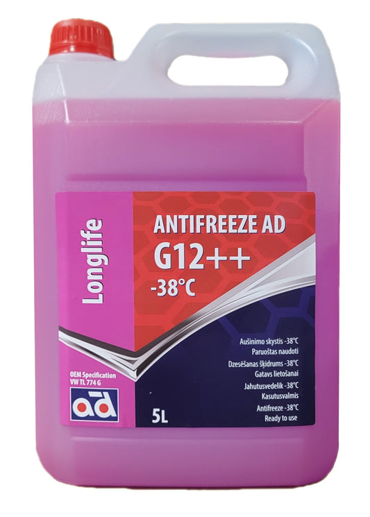 Aušinimo skystis AD. -38°C G12++