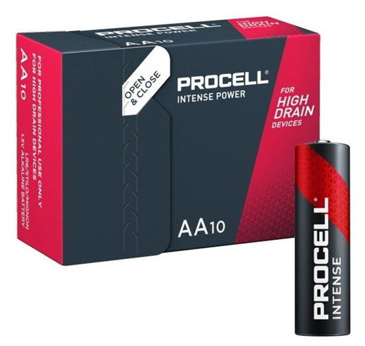 Baterija Duracell Alkaline Procell Intense Power LR6/AA (10 vnt.)