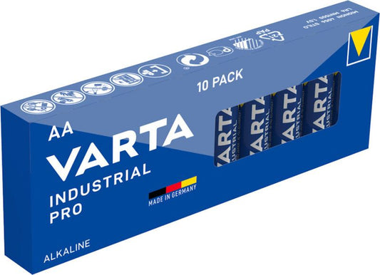 Baterija VARTA Alkaline Industrial PRO LR6/AA (10 vnt.)