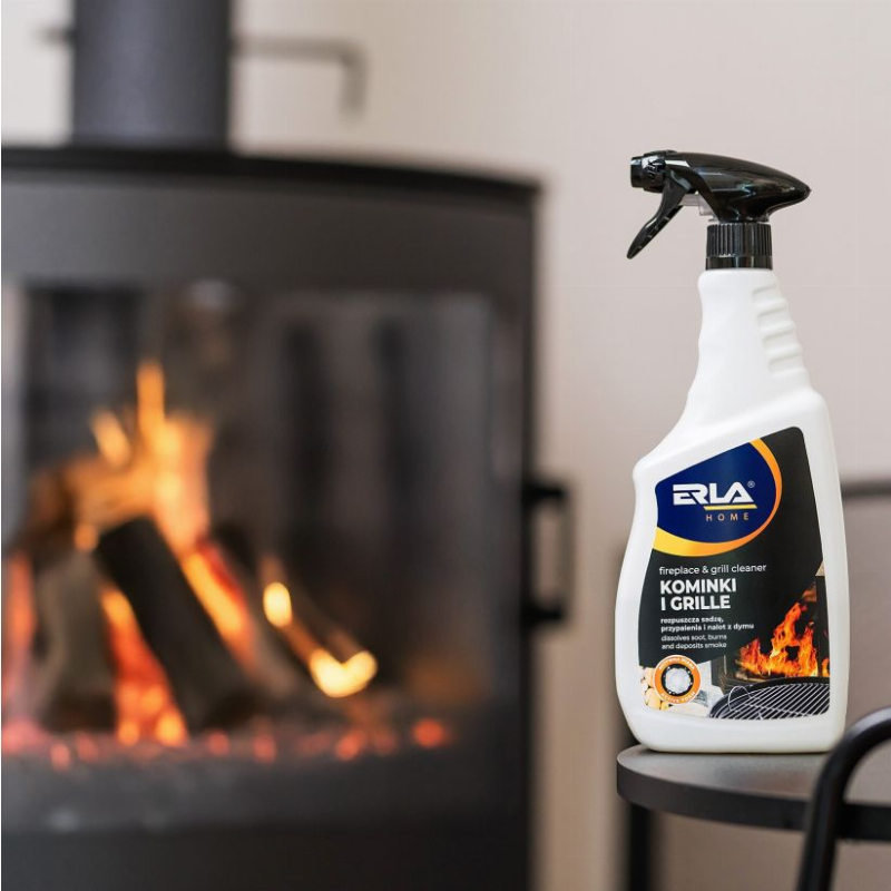 Erla Home Fireplace And Grill Cleaner židinių ir grilinių valiklis 750ml