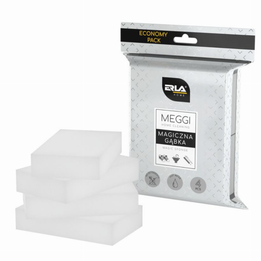 Erla Home Meggi valymo kempinės su valikliu 4vnt