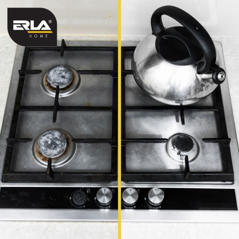 Erla Home Meggi valymo kempinės su valikliu 4vnt