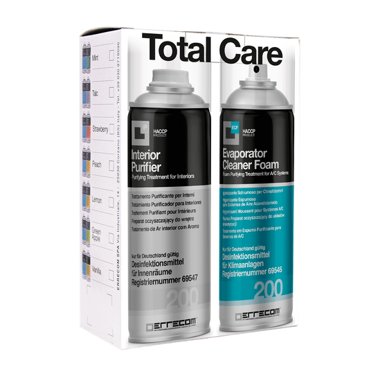Errecom Total Care oro kondicionieriaus valiklis ir dezinfektantas