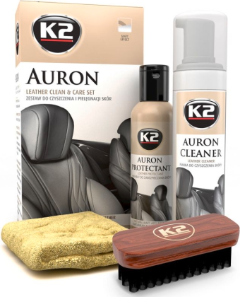 K2 Auron Leather Clean and Care Set ādas tīrīšanas komplekts