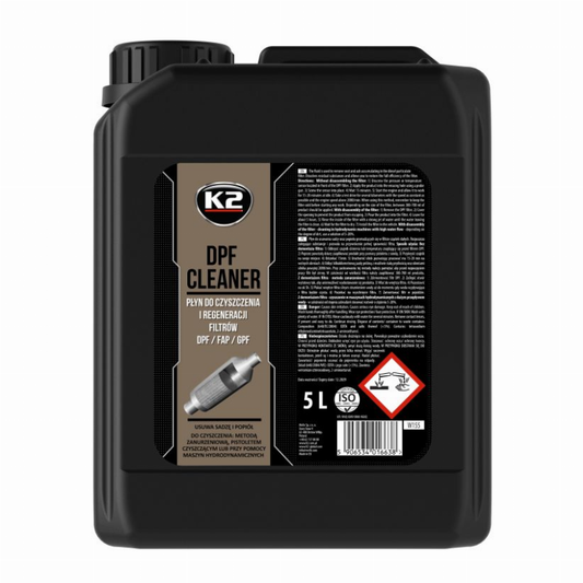 K2 DPF Cleaner kietųjų dalelių filtro valymo skystis 5L