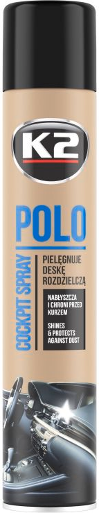 K2 Polo Cockpit Spray panelės polirolis 750ml