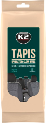 K2 Tapis Upholstery Clean Wipes servetėlės tekstilei