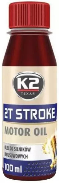 K2 Texar 2T Stroke Motor Oil raudonos spalvos