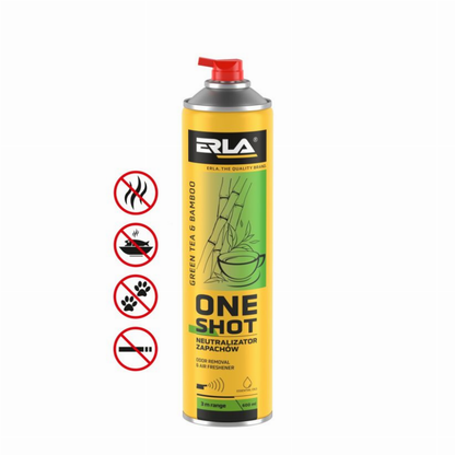 Oro gaiviklis Erla One Shot Green Tea And Bamboo 600ml