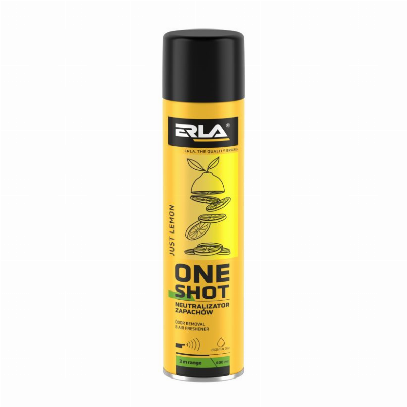 Oro gaiviklis Erla One Shot Just Lemon 600ml