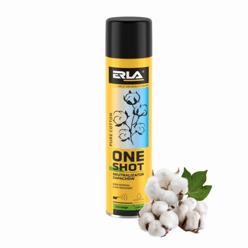 Oro gaiviklis Erla One Shot Pure Cotton 600ml
