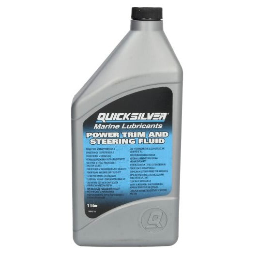 Quicksilver Marine Lubricants Power Trim And Steering Fluid