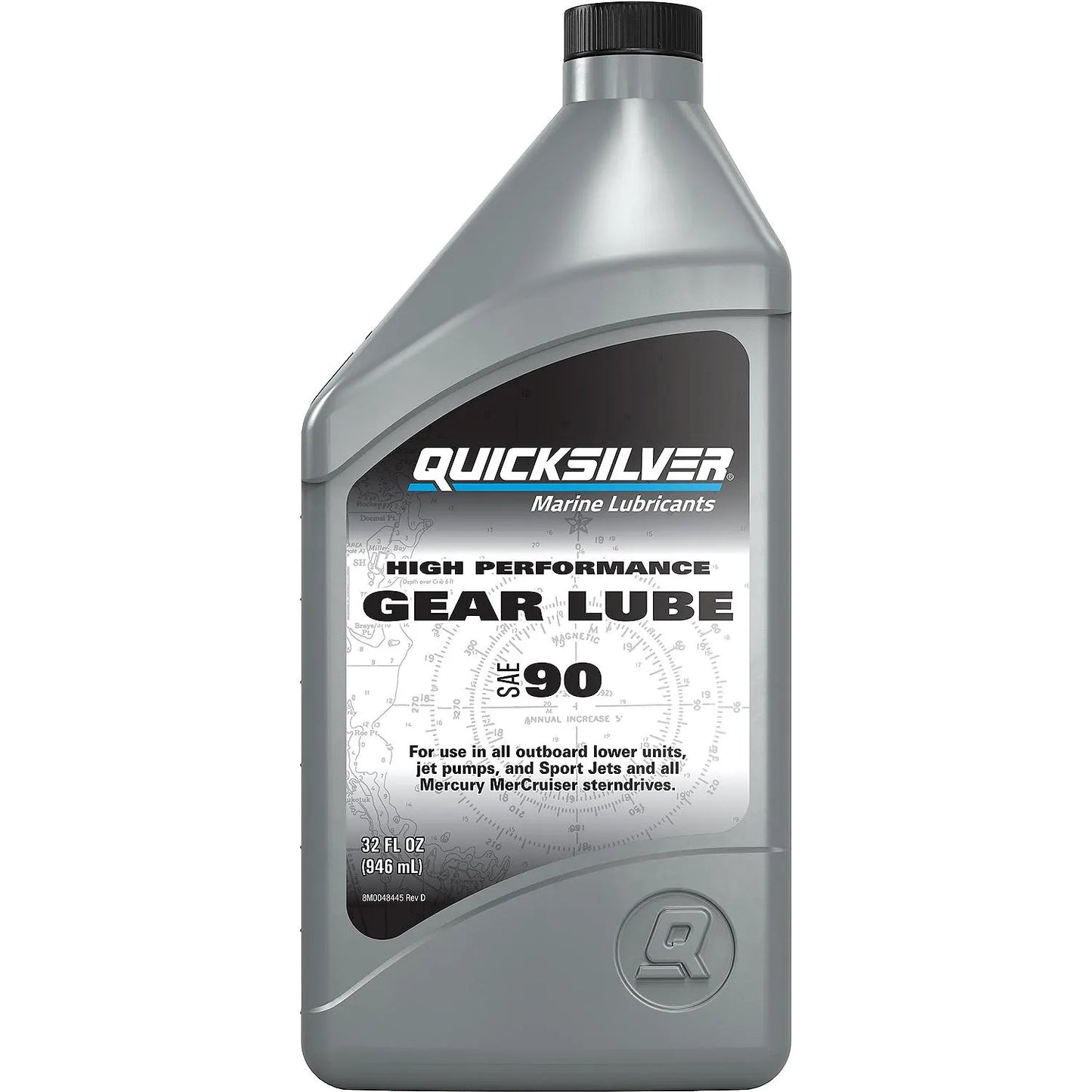 Quicksilver Marine Lubricants High Performance Gear Lube 90