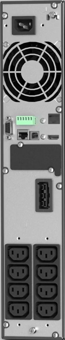Salicru UPS SLC-1000-TWIN RT3 (1000VA/1000W, Rack/Tower, LCD, Online, 8×C13, SNMP)