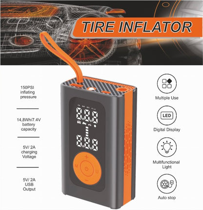 Universali akumuliatorinė pompa AC452 "Power Bank" tipo