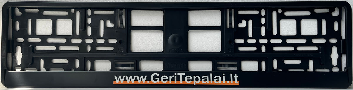 Valstybinio numerio rėmelis www.GeriTepalai.lt
