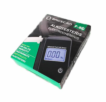 Alkotesteris BACscan F-50 Plus LT