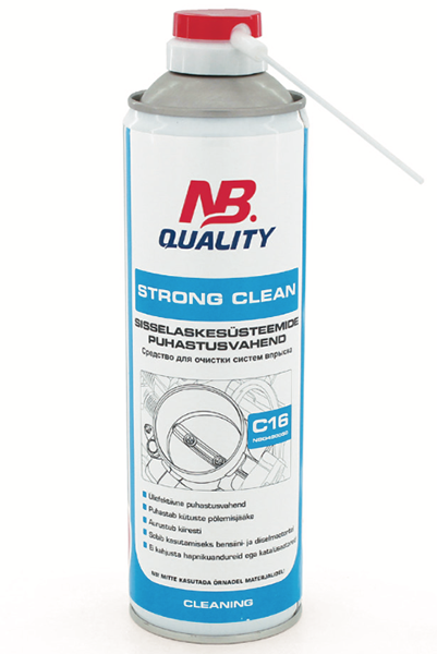 NB Quality C16 Strong Clean įleidimo sistemų valiklis 500ml