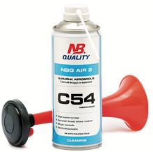 Įkelti vaizdą į galerijos rodinį, NB Quality C54 Air 2 suslėgtas oras aerozolyje 400ml
