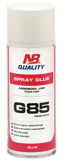 NB Quality G85 Spray Glue purškiami klijai 400ml
