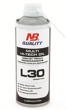 Įkelti vaizdą į galerijos rodinį, NB Quality L30 Multi Hi-Tech Oil drėgmę atstumiantis aukštos frakcijos tepalas 400ml
