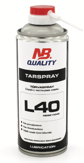 NB Quality L40 Tarspray dervos purškiklis 400ml