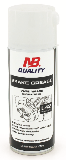 NB Quality L42 Brake Grease vario tepalas 400ml