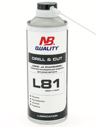 NB Quality L81 Drill & Cut gręžimo ir pjovimo alyva 400ml