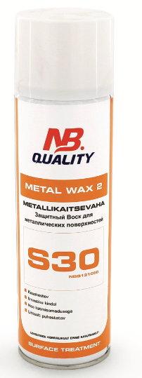NB Quality S30 Metal Wax 2 aizsargājošs metāla vasks 500ml